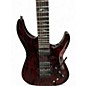 Used Schecter Guitar Research Silver Mountain C1 FR S Blood Moon Solid Body Electric Guitar