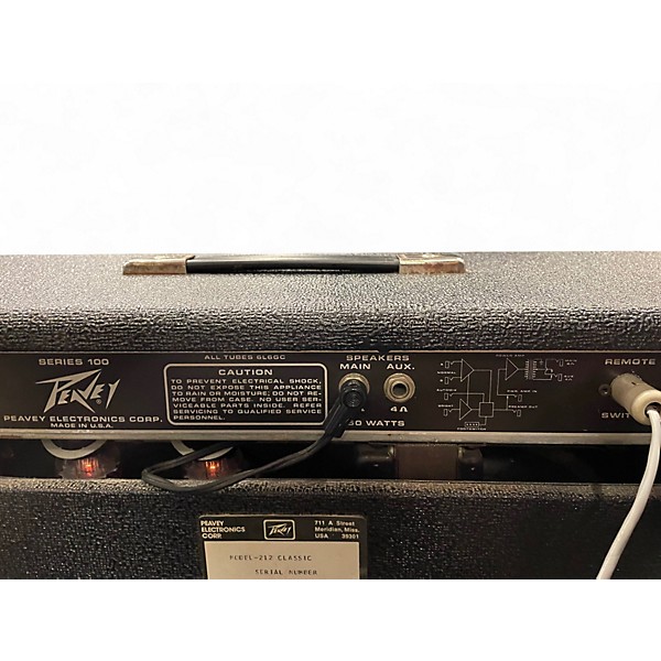 Used 1980s Peavey Classic VT Series 2x12 Combo Tube Guitar Combo Amp