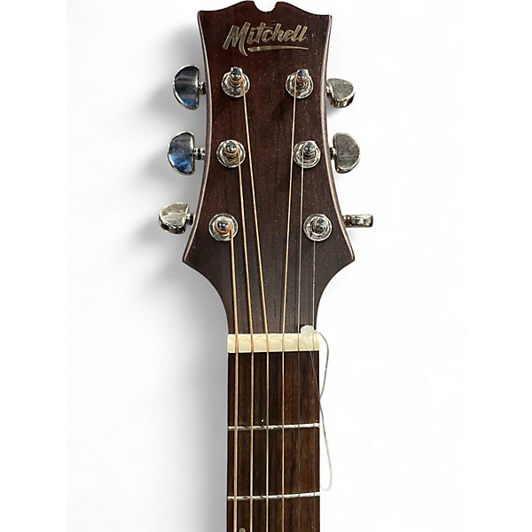 Used Mitchell t333ce-bst brown Acoustic Guitar