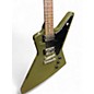 Used Epiphone Explorer Olive Green Solid Body Electric Guitar