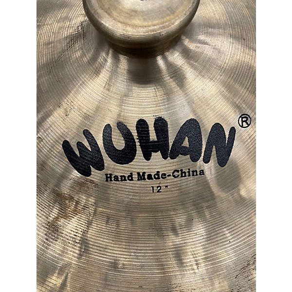 Used Wuhan 12in Hand Made China Cymbal