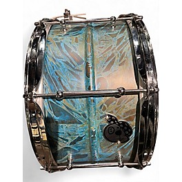 Used Pork Pie 7X13 BRASS PATINA 7X13 ACID WASH Drum
