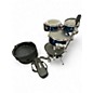 Used Tama 4 Piece Starclassic cocktail kit blue sparkle Drum Kit