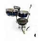 Used Tama 4 Piece Starclassic cocktail kit blue sparkle Drum Kit