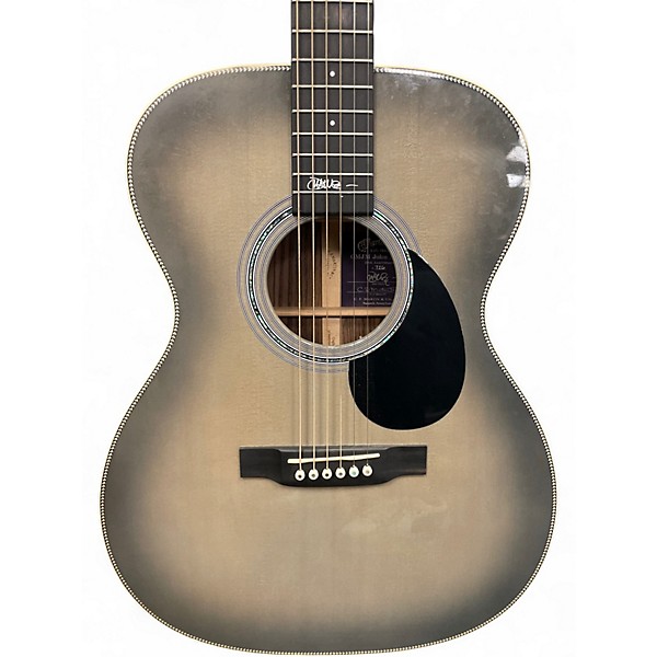 Used Martin OMJM John Mayer Signature Gray Acoustic Electric Guitar