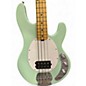 Used Sterling by Music Man STING RAY SUB SERIES Sea Foam Green Electric Bass Guitar