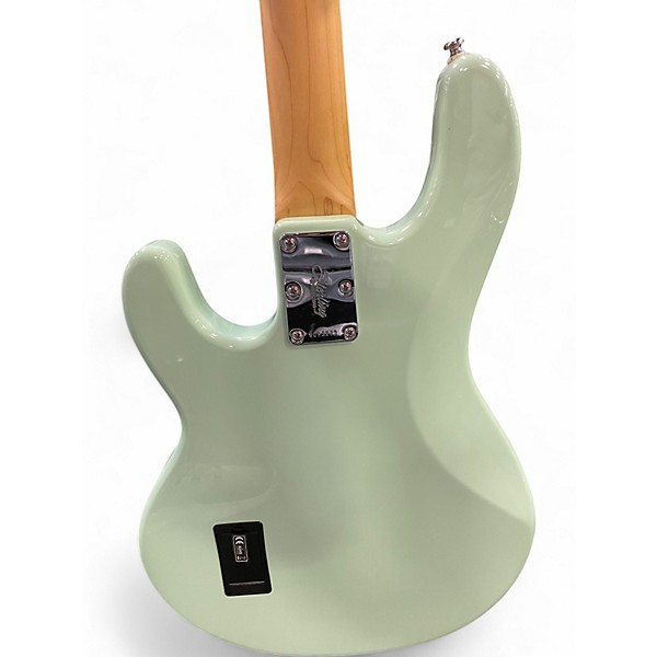 Used Sterling by Music Man STING RAY SUB SERIES Sea Foam Green Electric Bass Guitar