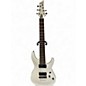Used Schecter Guitar Research Demon 7 String White Solid Body Electric Guitar thumbnail