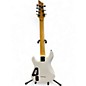 Used Schecter Guitar Research Demon 7 String White Solid Body Electric Guitar