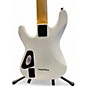 Used Schecter Guitar Research Demon 7 String White Solid Body Electric Guitar