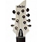 Used Schecter Guitar Research Demon 7 String White Solid Body Electric Guitar