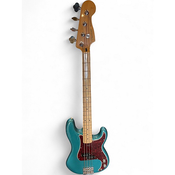 Used Fender Player Precision Bass Green Electric Bass Guitar