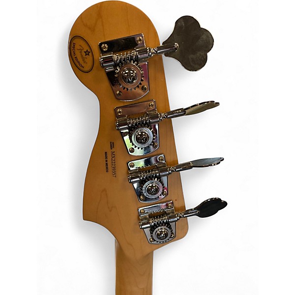 Used Fender Player Precision Bass Green Electric Bass Guitar