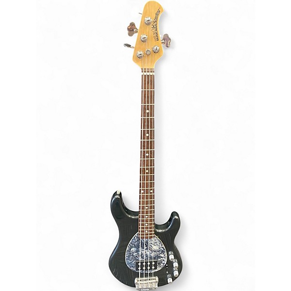Used Ernie Ball Music Man Sterling 4 String Metallic Black Electric Bass Guitar