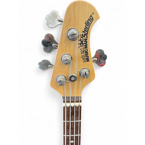 Used Ernie Ball Music Man Sterling 4 String Metallic Black Electric Bass Guitar
