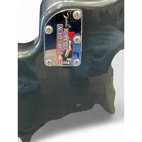 Used Ernie Ball Music Man Sterling 4 String Metallic Black Electric Bass Guitar