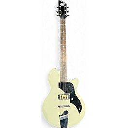 Used Supro ISLAND SERIES JAMESPORT WHITE Solid Body Electric Guitar