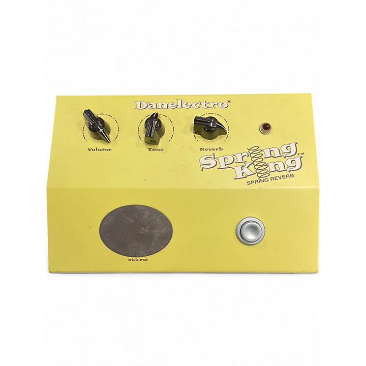 Used Danelectro Spring King Spring Reverb Effect Pedal