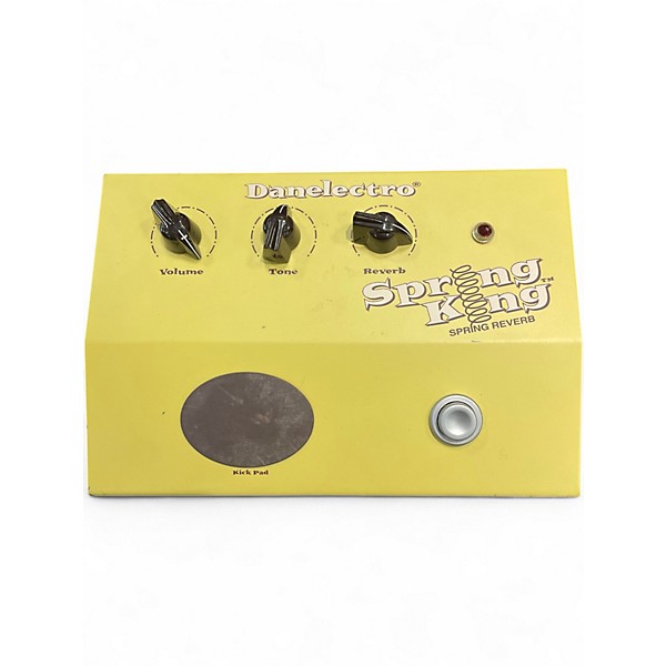 Used Danelectro Spring King Spring Reverb Effect Pedal