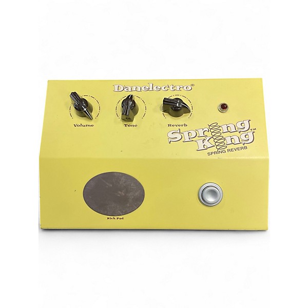 Used Danelectro Spring King Spring Reverb Effect Pedal