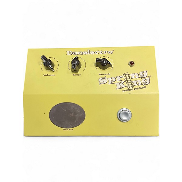 Used Danelectro Spring King Spring Reverb Effect Pedal