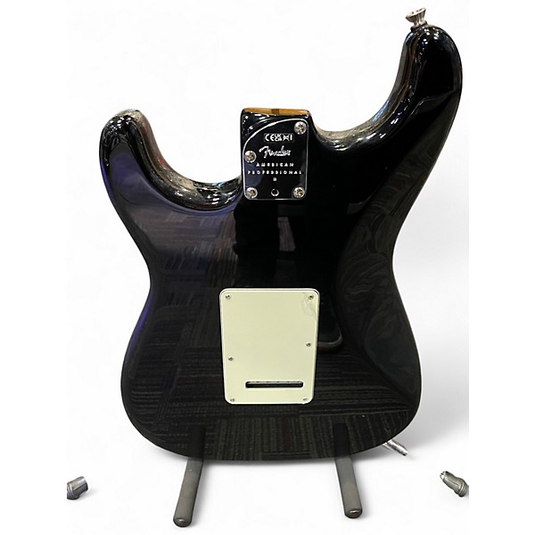 Used Fender 70TH ANNIVERSARY AMERICAN PROFESSIONAL II STRATOCASTER Black Solid Body Electric Guitar