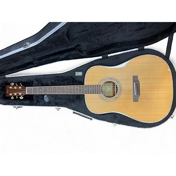 Used Zager ZAD 900 Natural Acoustic Guitar
