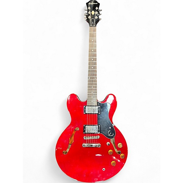 ギター Epiphone dot Epiphone Dot Deluxe Semi-Hollow Electric Guitar - Aquamarine
