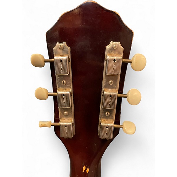 Vintage 1960s Kay 6960 SWINGMASTER Antique Natural Hollow Body Electric Guitar