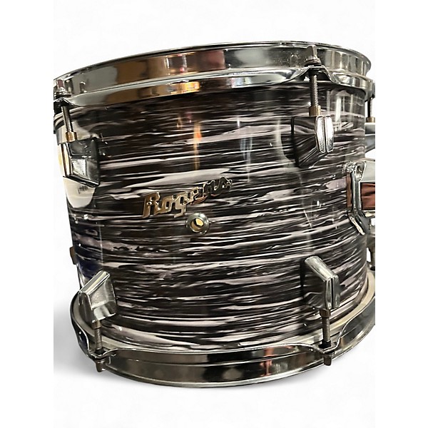 Used Rodgers 4 Piece Drum Kit Black Onyx Drum Kit