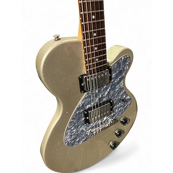 Vintage 1999 Yamaha AES500 Gold Solid Body Electric Guitar