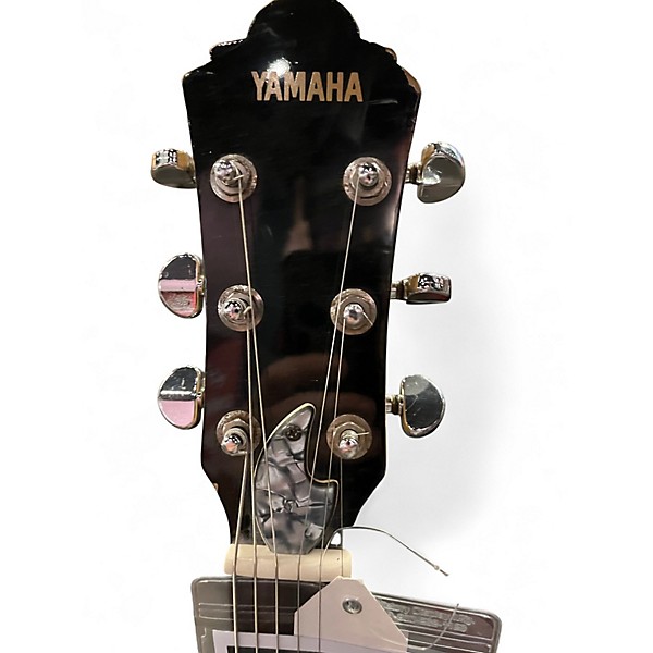 Vintage 1999 Yamaha AES500 Gold Solid Body Electric Guitar