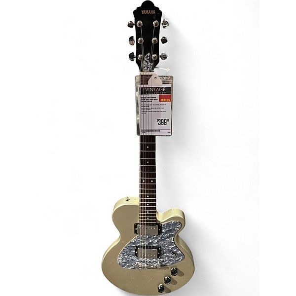 Vintage 1999 Yamaha AES500 Gold Solid Body Electric Guitar