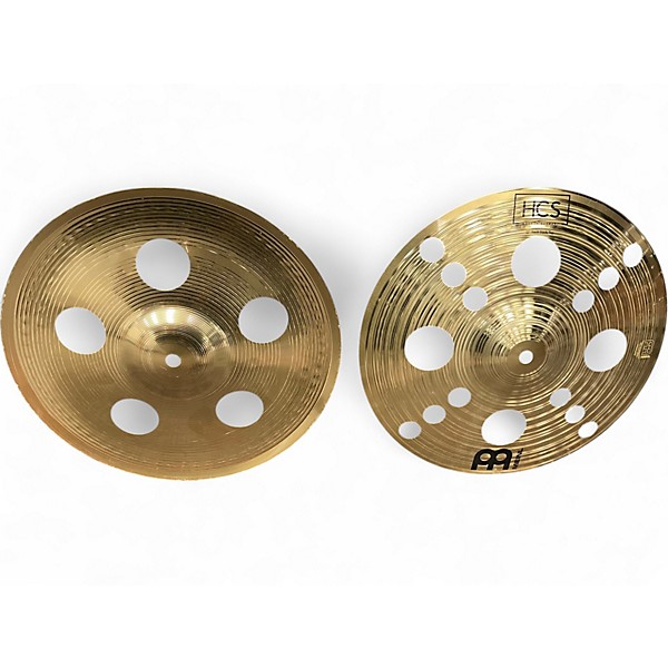 Used MEINL 12in HCS Hi Hat Pair Cymbal
