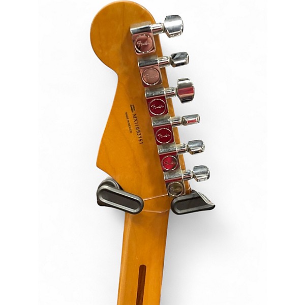 Used Fender Player Stratocaster Burgundy Solid Body Electric Guitar