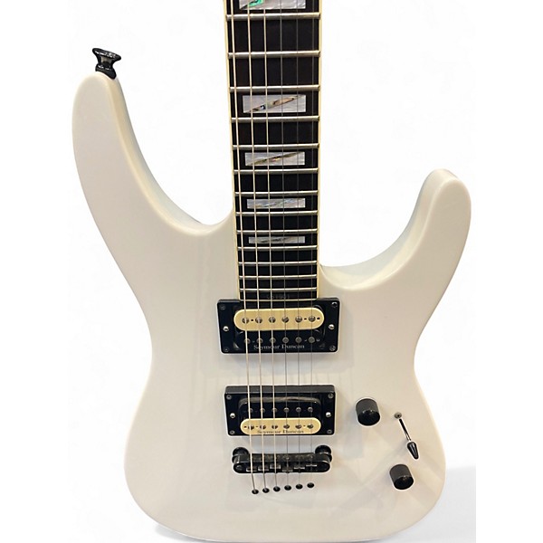 Used Jackson slsmg hh white Solid Body Electric Guitar