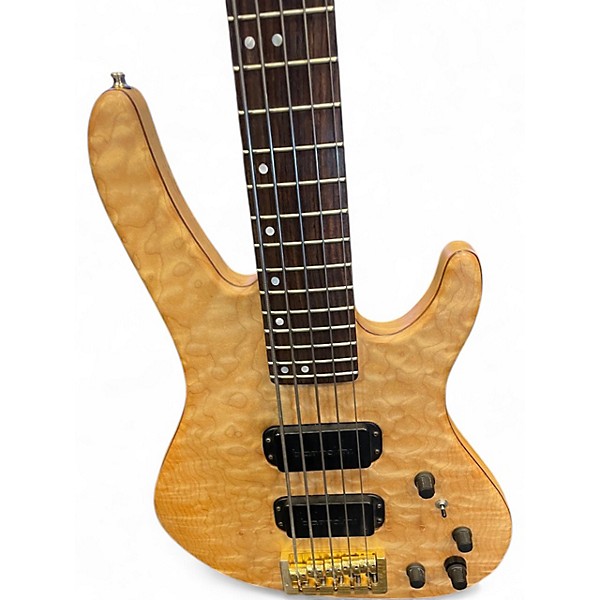 Used Washburn XB925 Natural Electric Bass Guitar