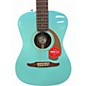 Used Fender MALIBU PLAYER  aqua teal Acoustic Electric Guitar