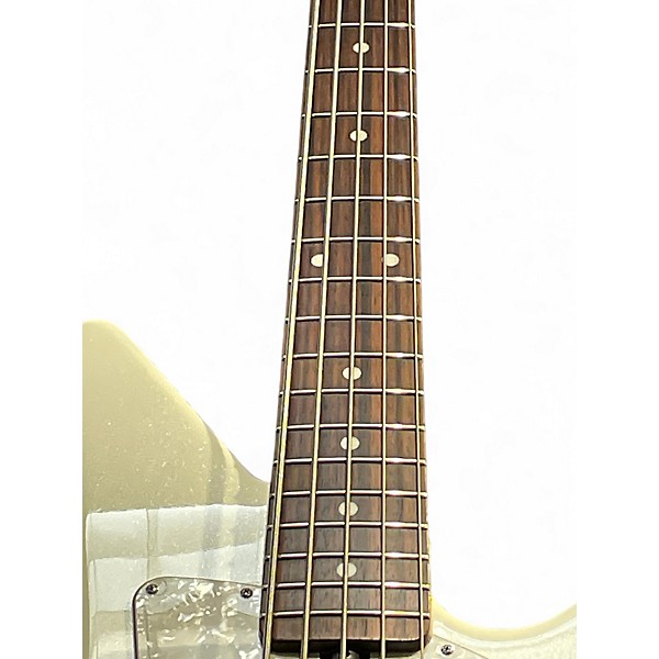 Used Ernie Ball Music Man Big Al 5H Pearl White Electric Bass Guitar