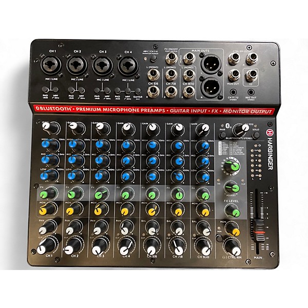 Used Harbinger LV12 Unpowered Mixer