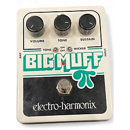 Used Electro-Harmonix Big Muff Tone Wicker Distortion Effect Pedal
