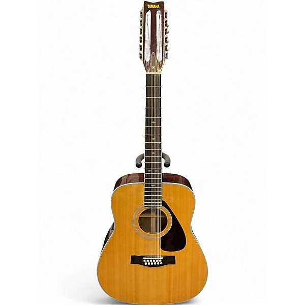 Used Yamaha fg 512 Natural Acoustic Guitar