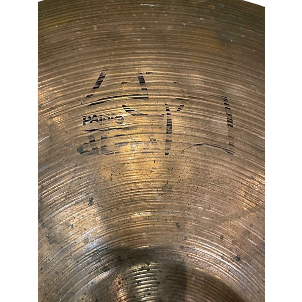 Used Paiste 22in ALPHA HEAVY RIDE Cymbal
