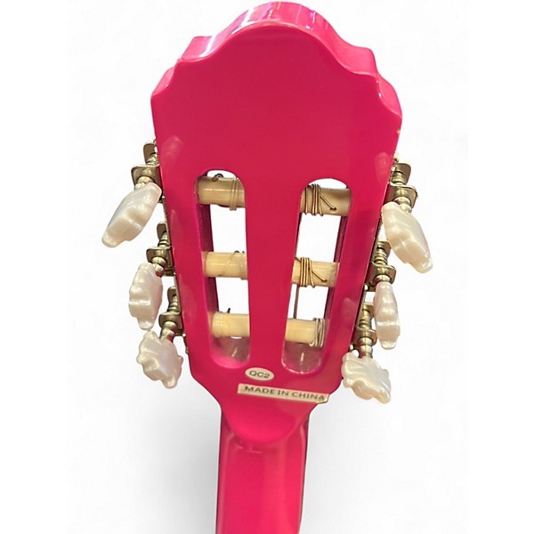 Used Giannini GN-R Pink Classical Acoustic Guitar