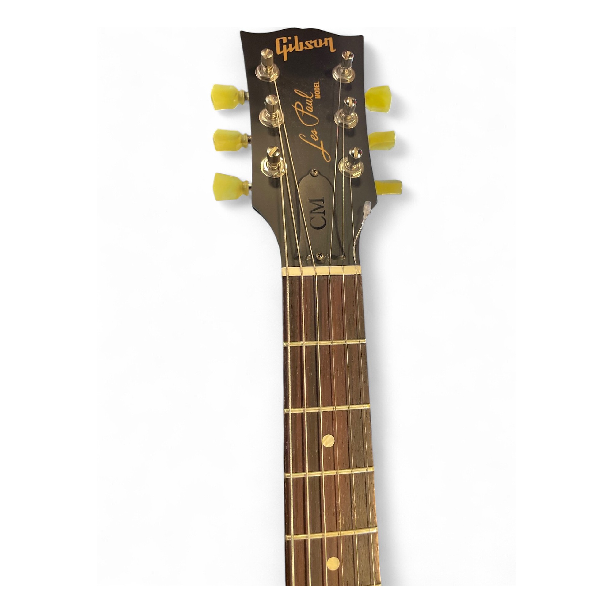 Used Gibson Les Paul CM Black Solid Body Electric Guitar Black