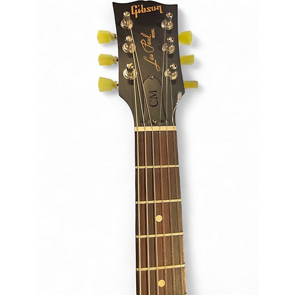 Used Gibson Les Paul CM Black Solid Body Electric Guitar
