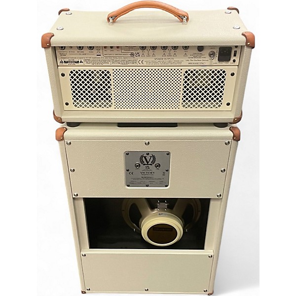 Used Victory V40 DELUXE HEAD WITH DUCHESS 2X12 CABINET Guitar Stack