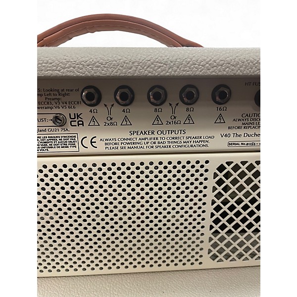 Used Victory V40 DELUXE HEAD WITH DUCHESS 2X12 CABINET Guitar Stack