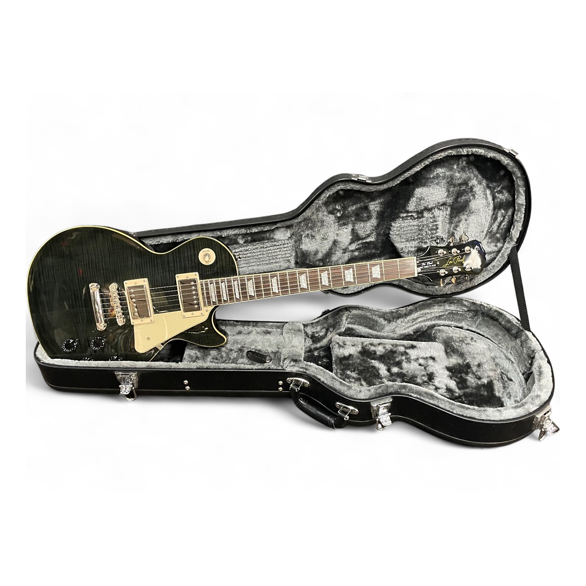 ギター Epiphone 1960 tribute plus Used Epiphone Les Paul 1960 Tribute Plus Trans Black Solid