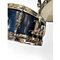 Vintage 1970s Slingerland 14in Soundking Blue Sparkle Drum